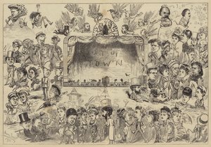 Z města od Harry Furniss